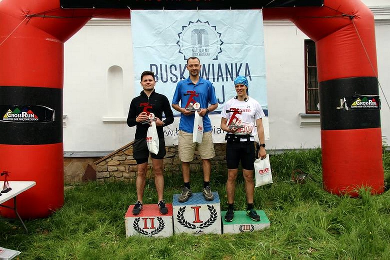Zwycięzcy na podium