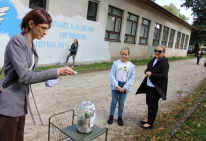 Uczestnicy akcji charytatywnej